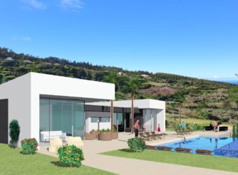 Terreno com 2 208m2 com projecto de moradia na Ponta de Sol, Ilha da Madeira