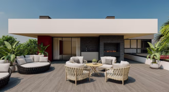 Apartment T2 with rooftop